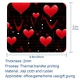 thumbnail image 5 of Valentine's Day 8.3x9.8 Inch Square Desk Mat with Non-Slip Rubber Bottom for Office and Gaming – Printed Mouse Mat, Desk Mat, Gaming Mouse Pad, 5 of 6