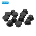 thumbnail image 3 of Uxcell Silicone Rubber Solid Plug Soft Flexible Stopper for 13-14mm Hole Black 24 Pieces, 3 of 5