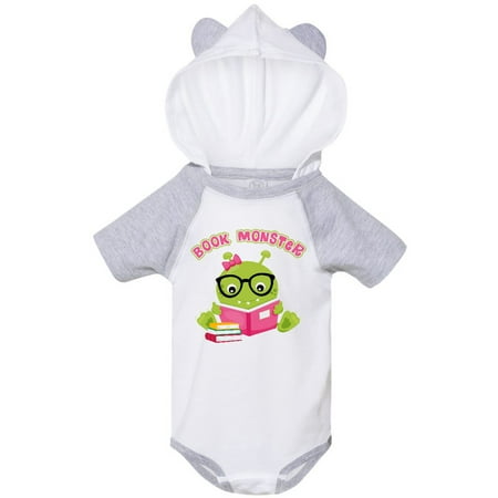 

Inktastic Book Monster Girl Gift Baby Girl Bodysuit