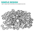 thumbnail image 3 of BASSTOP Snap Fastener Kit,Snap Buttons Kit,100 Pcs 15mm Stainless Steel Snap Fasteners Press Stud Buttons with Punching Tool Set for Bags, Jeans, Clothes, Fabric, Leather Craft, 3 of 7