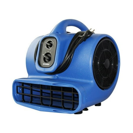 Xpower X-800TF 3/4 HP 3200 CFM 3 Speed Multi-Cage Dryer with Timer and Filter