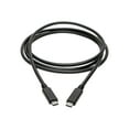 thumbnail image 2 of Tripp Lite U420-C06 USB Type-C to Type-C Cable, M/M, 3.1, Gen 1, 5 Gbps, 6 ft. - Thunderbolt 3, USB-IF Certified, 3A, 2 of 4