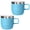 6oz-Blue, variant on NexTone 8 oz Small Coffee Cup with Magnetic Lid, Ceramic-Lined 18/8 Stainless Steel, Double-Wall Vacuum Insulated, Stackable, Dishwasher Safe, Mini Tumbler for On-the-Go, 2 Pack, White