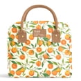 thumbnail image 6 of Fit + Fresh Bloomington Womens Lunch Bag, Insulated Lunch Box With Containers, Orange Blossoms, 6 of 7