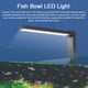 thumbnail image 4 of Acuario de escritorio con luz LED y cuenco pequeño ABS para peces, 4 of 8