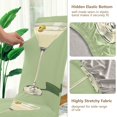 thumbnail image 5 of Yayeee 4 Pack Dining Chair Covers Stretch Parson Chairs Slipcovers Seat Protector, Light Green Martini, 5 of 6