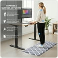 thumbnail image 6 of GALMAXS7 Kitchen Rug and Mat Kitchen Mat Non Slip Anti Fatigue Mats for Kitchen,17"x28",Gray, 6 of 9