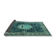 thumbnail image 2 of Ahgly Company Indoor Square Persian Light Blue Traditional Area Rugs, 8' Square, 2 of 4