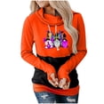 thumbnail image 1 of Fashin Mujeres Halloween Impreso Fiesta Manga Larga Sudadera Con Capucha Tops Blusa Pompotops gfhjh6233, 1 of 5