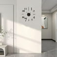 thumbnail image 2 of XmhyTop-A Wall Clocks 40cm Silent Wall Clock, DIY Wall Clock, Acrylic Wall Clock, Clock Sticker, Modern Office/Living Room Clock,1-Piece,Black, 2 of 4