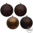thumbnail image 2 of Vickerman N590675 2.4 in. Chocolate 4 Finish Assorted Color Christmas Ornament Ball - 24 per Box, 2 of 2