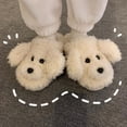 thumbnail image 3 of Pantufla Zapatillas de felpa para perros, zapatillas de animales de dibujos animados, antideslizantes, cómodas para el hogar y el interior Likrtyny Tenis De Mujer Tenis De Hombre, 3 of 7