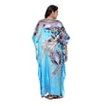 thumbnail image 3 of Oussum Women Plus Size Poly Satin Kaftans Dresses Gown Long Maxi Kimono Ladies Caftans, 3 of 7