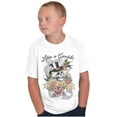 thumbnail image 5 of Life's A Gamble Skull Rose Tattoo Crewneck T Shirts Boy Girl Teen Brisco Brands L, 5 of 6