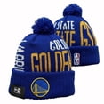 thumbnail image 1 of Golden State Warriors Knitted Beanie Hat Embroidered Winter Basketball Cap Sport, 1 of 10