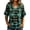 Black, variant on Womens Western Cowboy Print V Neck T Shirt Flared Short Sleeve Fringe Trim Loose Casual Blouse Tops Comfortable Everyday