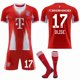 thumbnail image 1 of 2025-2026 Bayern Munich Home Kids Adult Football Shirt with Socks, 1 of 2