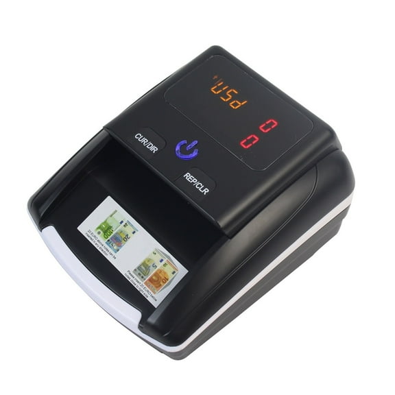 Money Counter Machine With Value Count Detecting Machine Money Detector Banknote Checker USD/EUR Fake Money Detector ,Security Protection