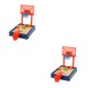 thumbnail image 2 of Bewildely Juego de de escritorio de verano caliente, máquina de tiro de baloncesto, juegos de fiesta para niños Azul oscuro 2Conjunto, 2 of 6