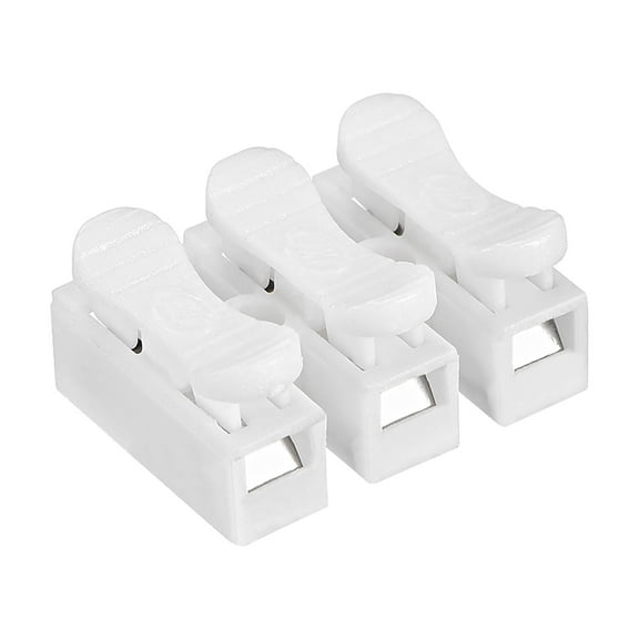 CH-3 Spring Wire Connectors Quick Cable Connector Press Type Terminal Block 50pcs