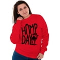 thumbnail image 3 of Hump Day Funny Camel Office Workout Sweatshirt for Men or Women Brisco Brands L, 3 of 6