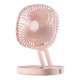 thumbnail image 2 of Ventilador De Escritorio Portátil Ventilador De Escritorio, Ventilador Operado Ventilador De Viaje Plegable [Control De Velocidad Sin Pasos Ultra Silencioso] Ventilador Colgante De Pie De In, 2 of 3