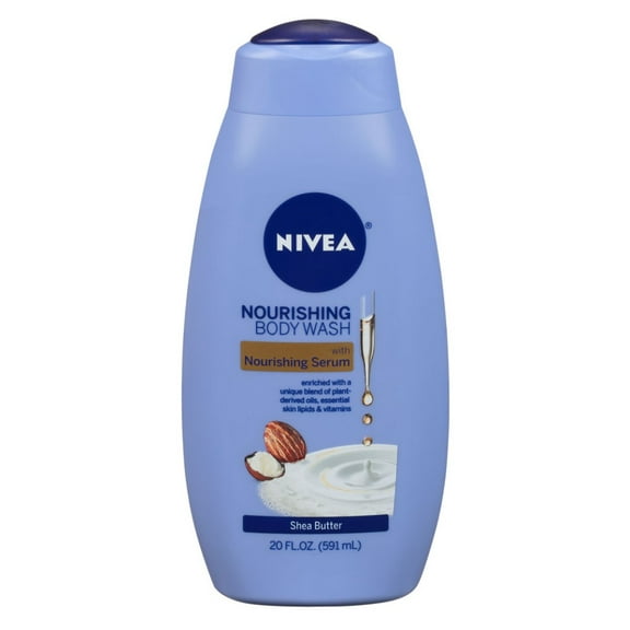 Nivea Body Wash 20oz Shea Butter (Pack of 3)