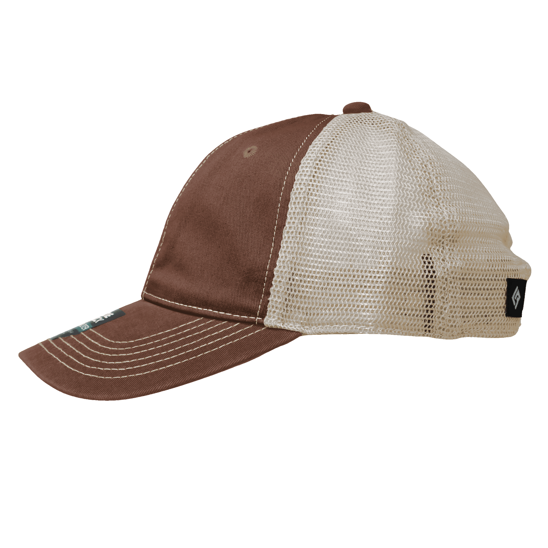 Lone Rock Clothing Vintage Wash Trucker Hat with Soft Mesh