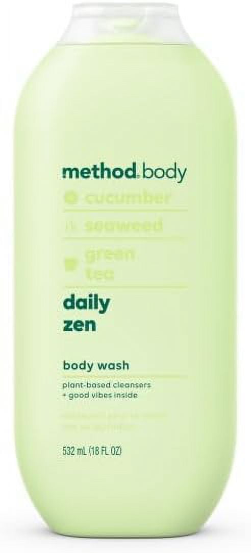 Method Body Wash Variety, 1 Daily Zen, 1 Pure Peace, 18 OZ Each, 1 CT
