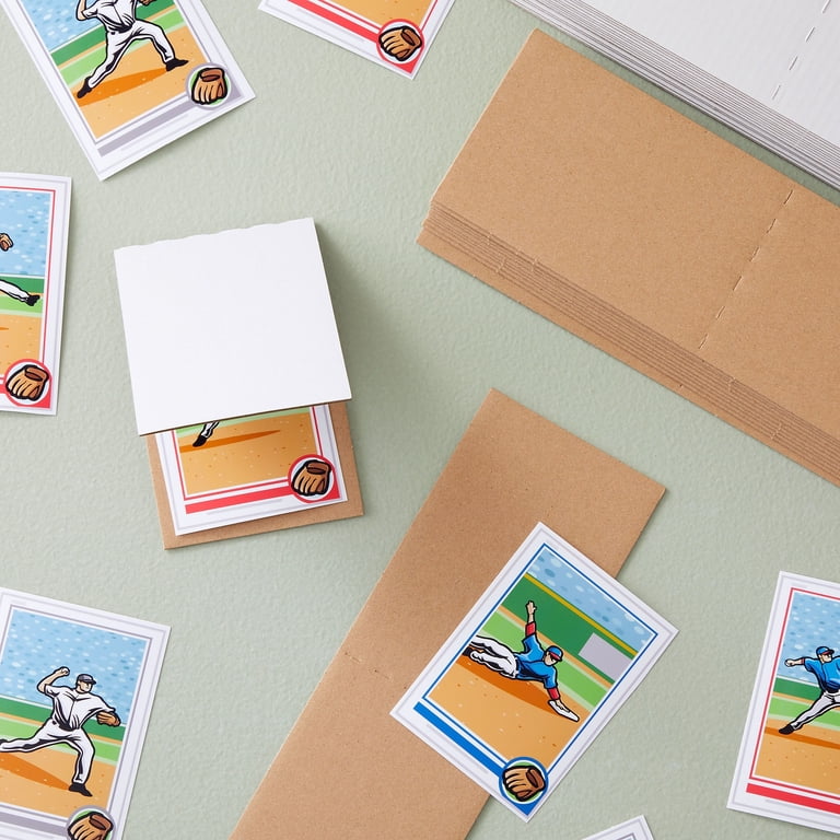 Trading Card Stiffeners Mailers Golden State Art 100 Pack 4x6 Inch  Cardboard Sleeves  Stiffeners For Trading Cards Shipping Corrugated  Cardboard Sleeves 4x6