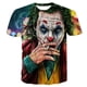 thumbnail image 3 of Verano Nuevo Impreso 3D Mal Cómic Fumar Payaso Camiseta Patrón Suelto Para Los Hombres Tendencia De Gran Tamaño Personalidad De Manga Corta Harajuku Punk Topspangjing, 3 of 4
