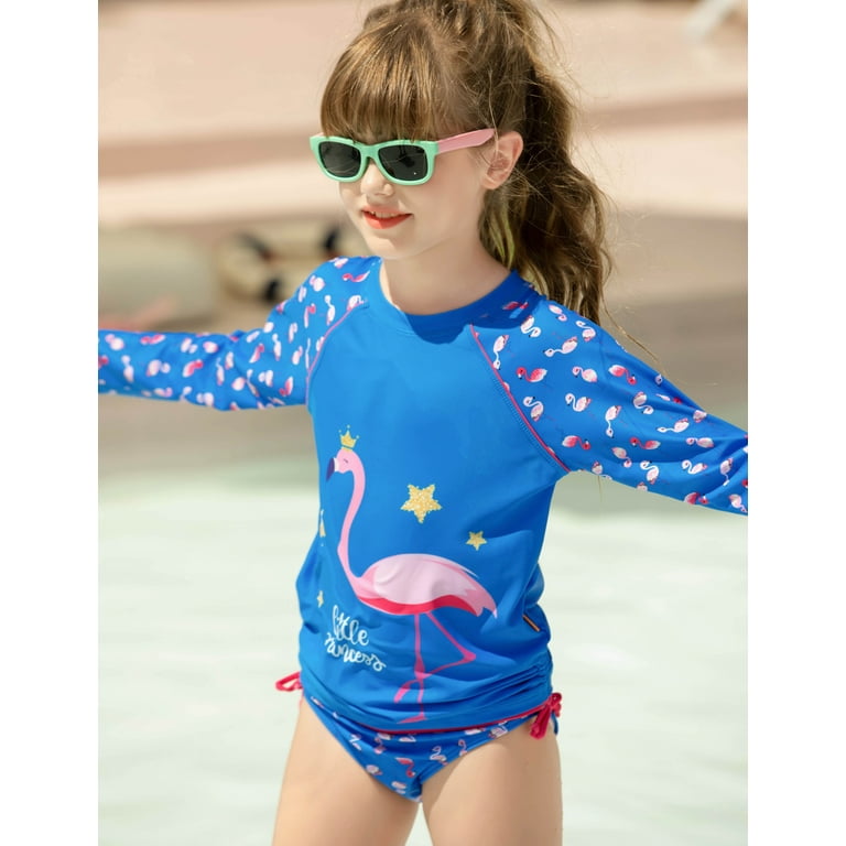 Costume Da Bagno Bambini WeVSwe UPF 50+ - Rash Guard Maniche Lunghe Con Cerniera - Foto 11