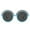 Blue, variant on Lumistal Round Frame Sunglasses Retro Vintage Sun Glasses UV Protection Fashionable Lightweight Sun Glasses Photography Party Decoration Cute Sunglasses for Under 9 Years Old Blue One Size