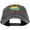 Black, variant on Lithuania Map Flag Embroidered Washed Cap - Navy OSFM