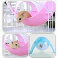 thumbnail image 4 of Hamster Space Pod Hamac en Plastique à Double Usage Cage Hamster Petit Animal Space Pod, 4 of 10