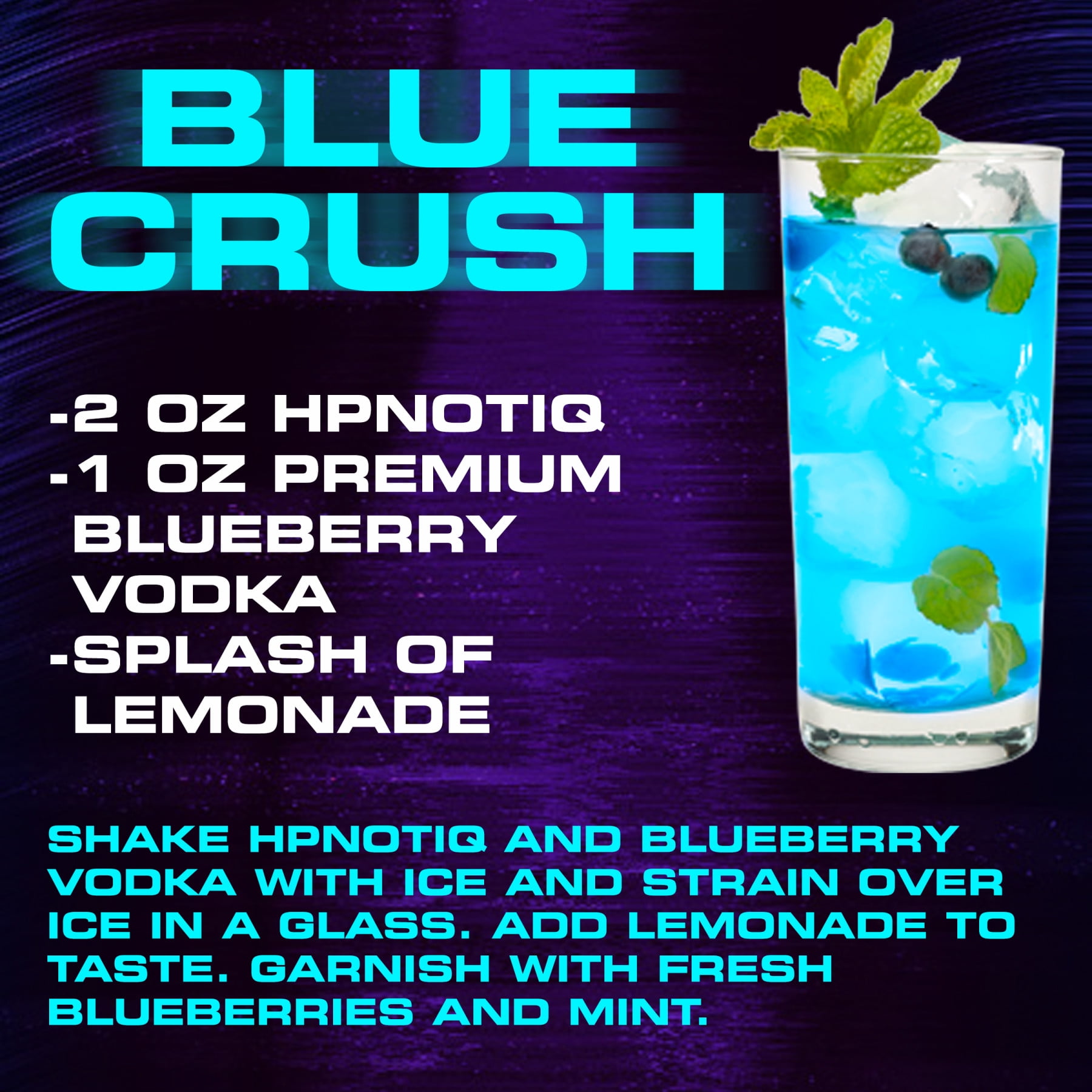 Hpnotiq Tropical Fruit Liqueur, 750 ml Bottle, 17% ABV