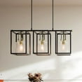 thumbnail image 6 of Kichler Lighting - Kitner - 3 Light Linear Chandelier In Vintage Industrial, 6 of 9