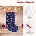 thumbnail image 4 of Sikiie Skull flower leaf purple Christmas Stockings,18 Inches Christmas Stockings Xmas Hanging Stockings for Family Christmas Decorations & Gifts, 4 of 7