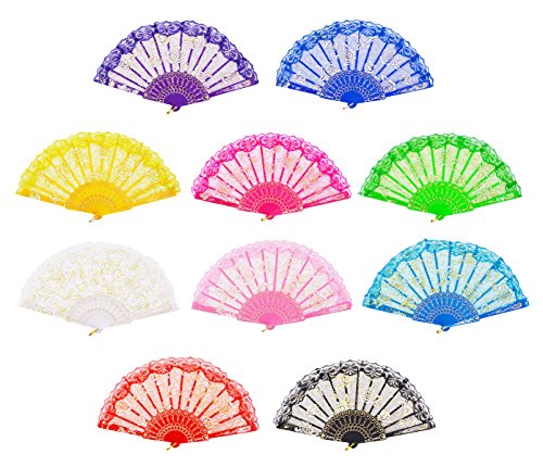 seashell wedding fans