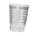 thumbnail image 2 of Vasos para espresso, taza medidora, taza de onza, copa de vino de vidrio pesado para granos de café 60 ml, 2 of 9