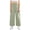 A323-Light Green, variant on TOWED22 Girls Sweatpants Pants Wide Leg Flare Pants Teen Kids Elastic Casual Trousers with Pocket(Pink,10-11 Y)