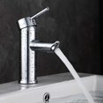 thumbnail image 5 of Grifo de baño, grifo de lavabo moderno de alta calidad con diseño de metal de primera calidad y grifo ajustable para lavabo de agua fría y caliente para lavabo de baño, 5 of 5