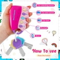 thumbnail image 3 of Llave de coche con mando a distancia musical inteligente Skylety para niños (rosa), 3 of 7