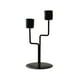 thumbnail image 1 of Regalos para la Decoración Del Hogar Soporte de Velas Estructura Moderna con Base Resistente, 18.5x9x3cm Metal Ideal para Mesa de Comedor Piezas Centrales Bodas Eventos, Diseño Elegante Estable Base A, 1 of 6