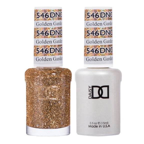 DND Match UV Gel   Nail Polish #546 Golden Gardens