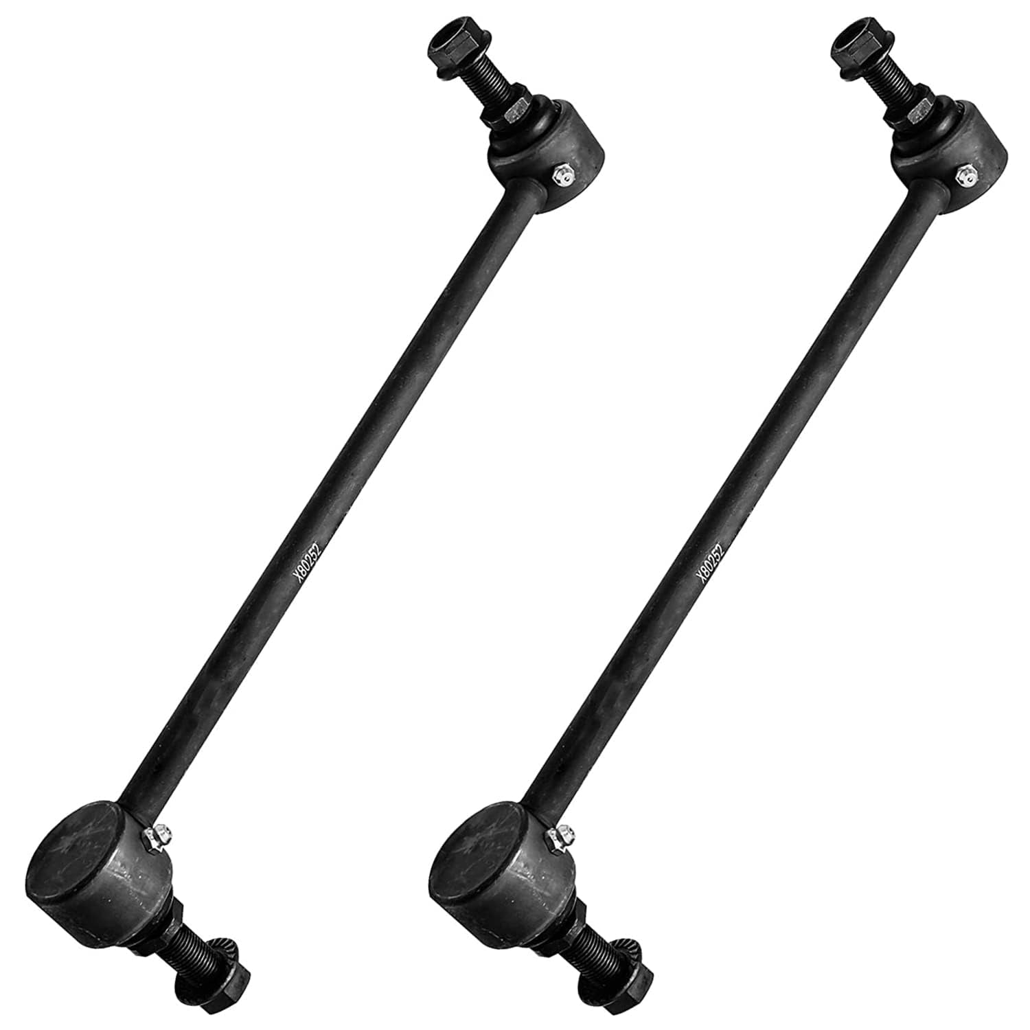 Detroit Axle - Front End 10pc Suspension Kit for 2004-2012 Chevy Malibu, 2005-2010 Pontiac G6, 2007-2009 Saturn Aura 2 Lower Control Arms 4 Outer Inner Tie Rods 2 Sway Bars 2 Boots Replacement