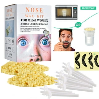 LIDDY Nose Ear Hair Removal Wax Kit Painless & Easy Waxing 50g