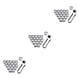 thumbnail image 5 of Sidaley 20 piezas tapa de tuerca de rueda de coche cubierta de tornillo de cubo Universal llantas chapado azul 17mm chapado en plata 19mm 3piezas Sidaley CBP194104, 5 of 6
