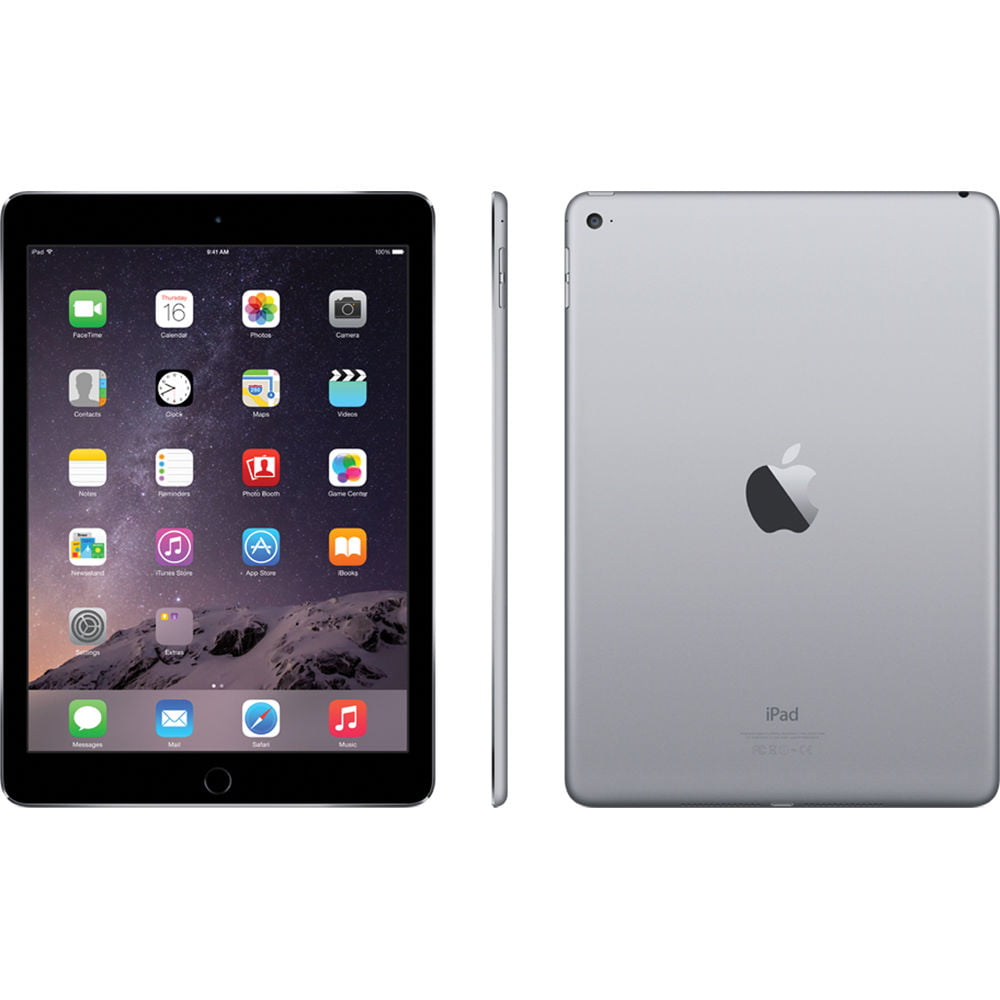 Apple iPad Air 2 - 64GB - Wi-Fi - 6th Gen - 9.7in - Space Gray 