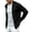 Black, variant on Mens Open Front Shawl Collar Textured Knit Cardigan Long Sleeve Lightweight Casual Outerwear